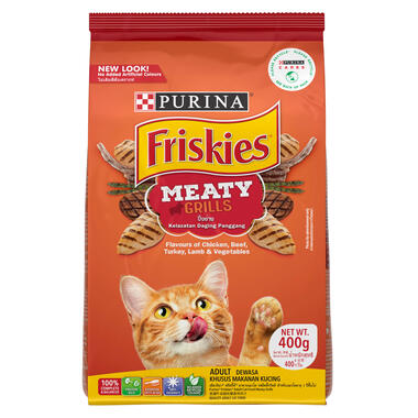 FRISKIES Adult Meaty Grills Dry Cat Food